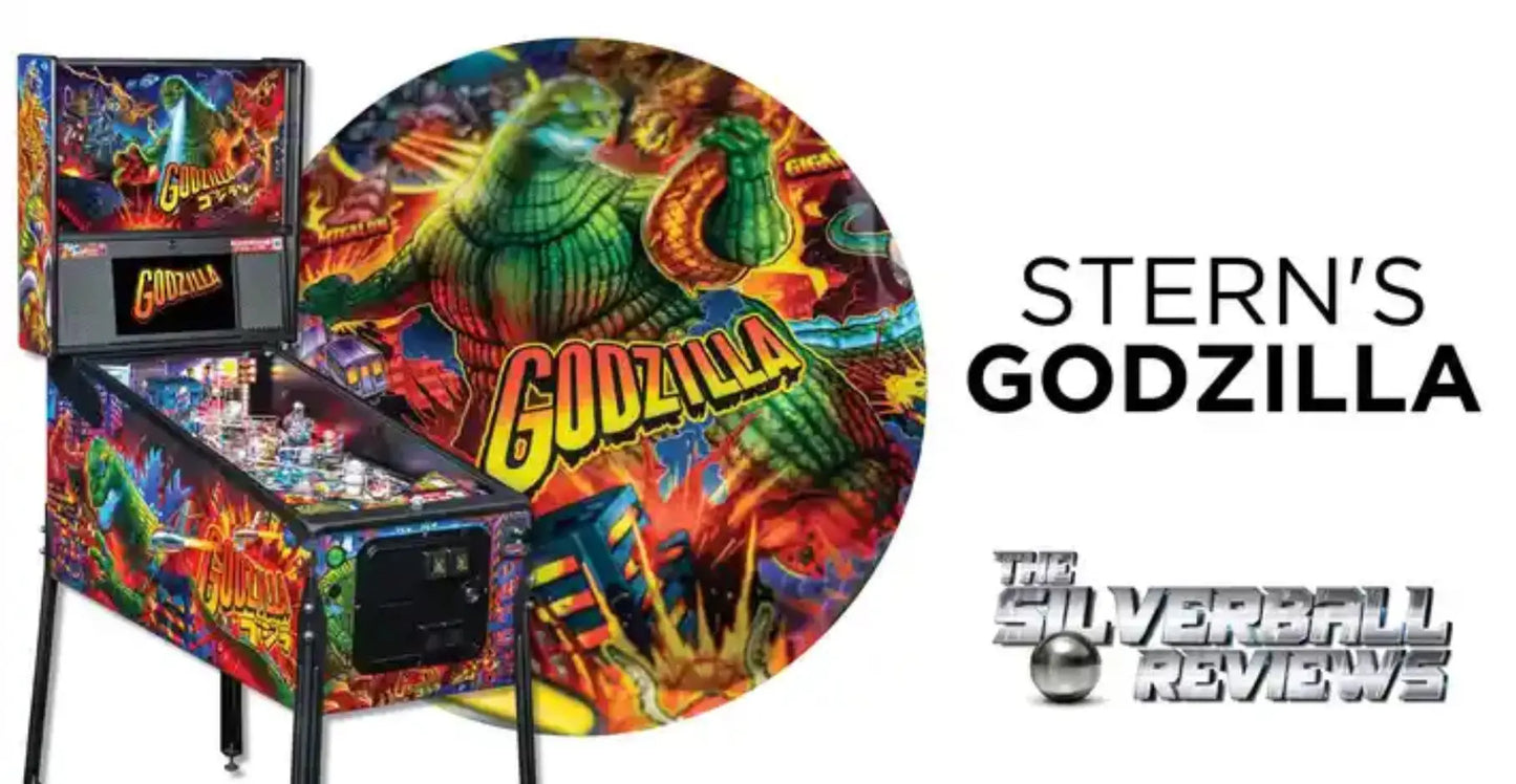 Authentic ProductGO  ZILLA Pinball Machine by Stern