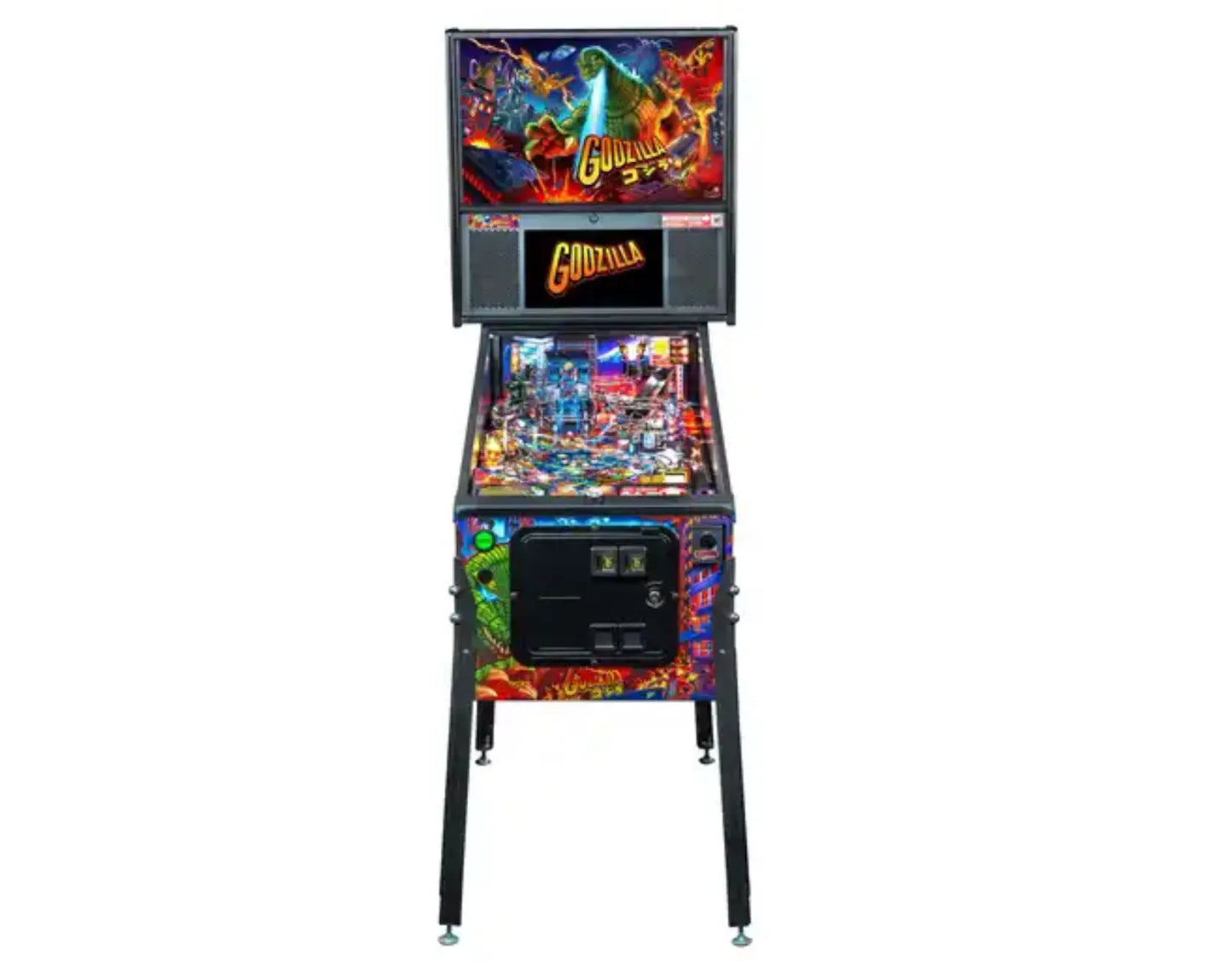 Authentic ProductGO  ZILLA Pinball Machine by Stern