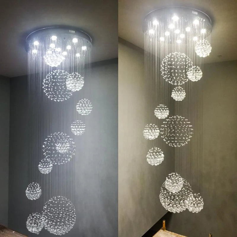 Modern Large Chandelier Large Crystal Lights