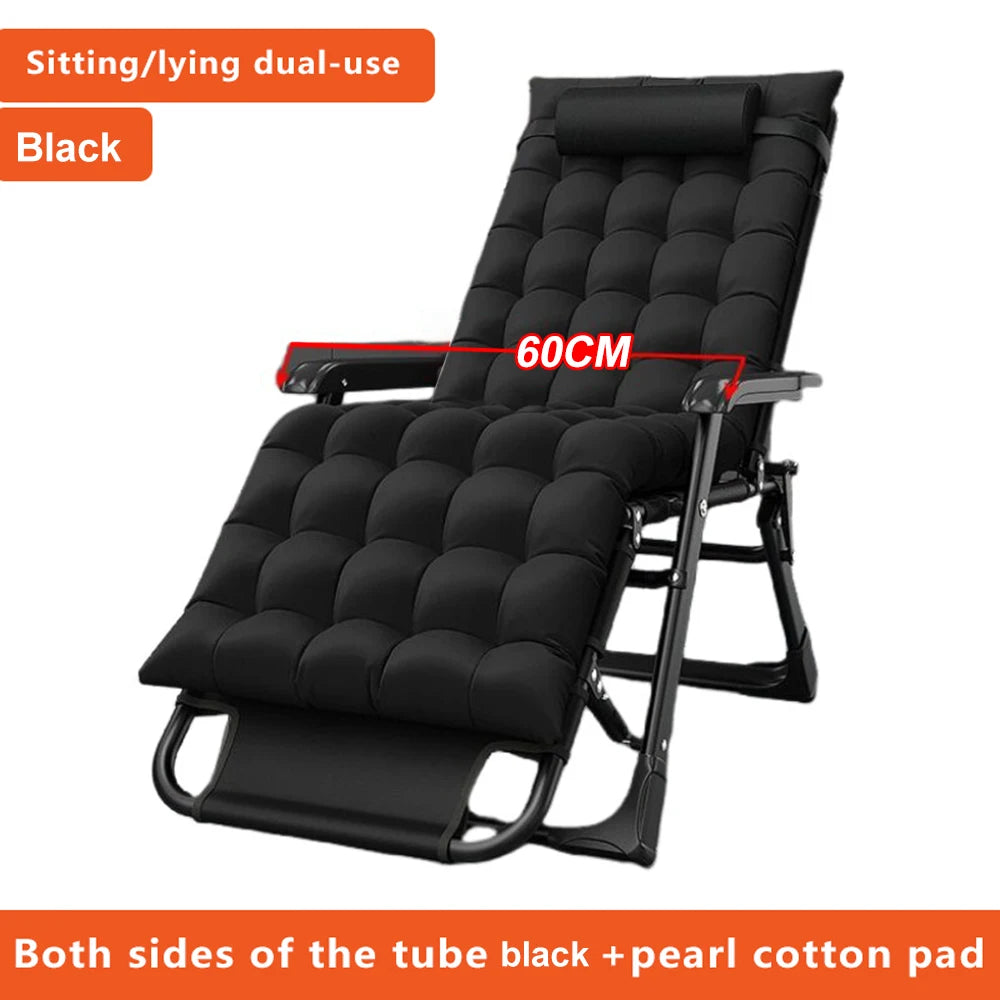 Adjustable height  ultra light folding recliner