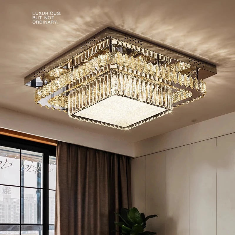 Modern Crystal Led Chandelier