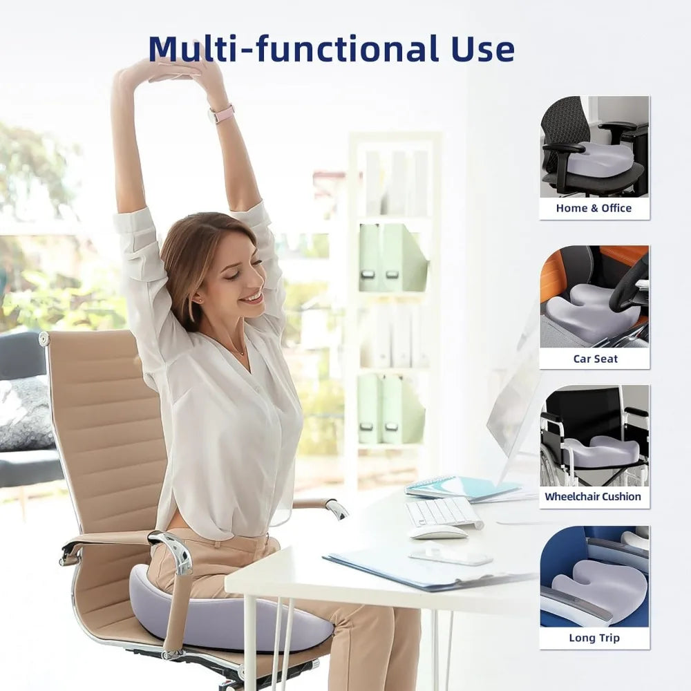 Office Chair Coccyx Cushion for Tailbone Pain