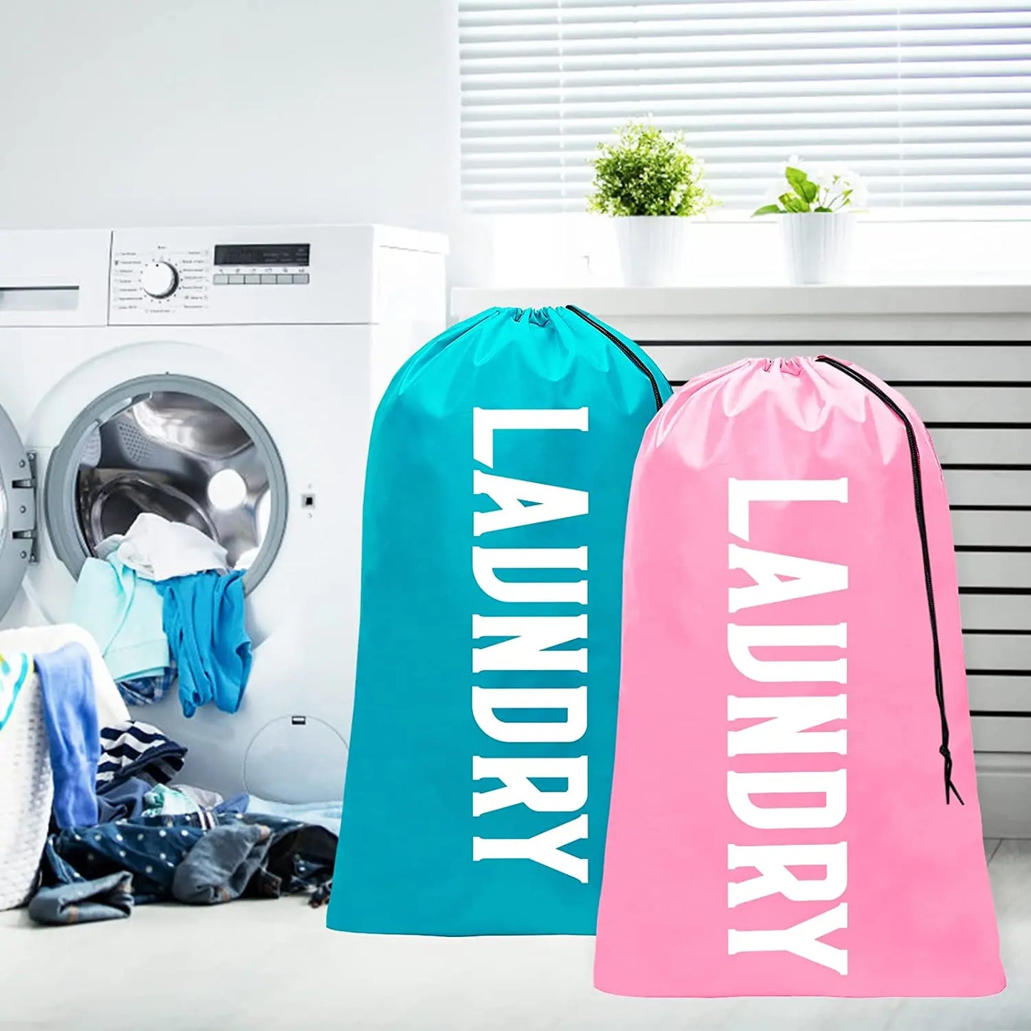 XL Travel Laundry Bags Dirty Clothes Organizer