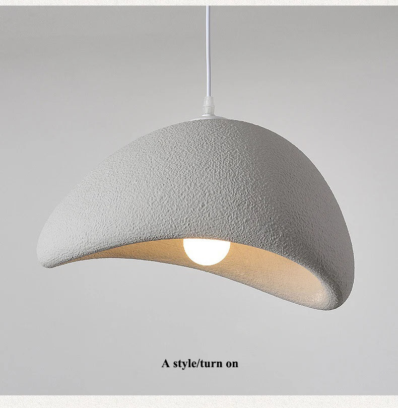 Modern Wabi-Sabi HDPE Led Pendant Light