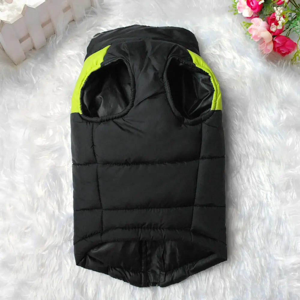 Waterproof Dog Coats Winter Warm Clothes Thick Padded Warm Pet Coats Padded Dog Jackets for Puppy Small Medium Large Dogs