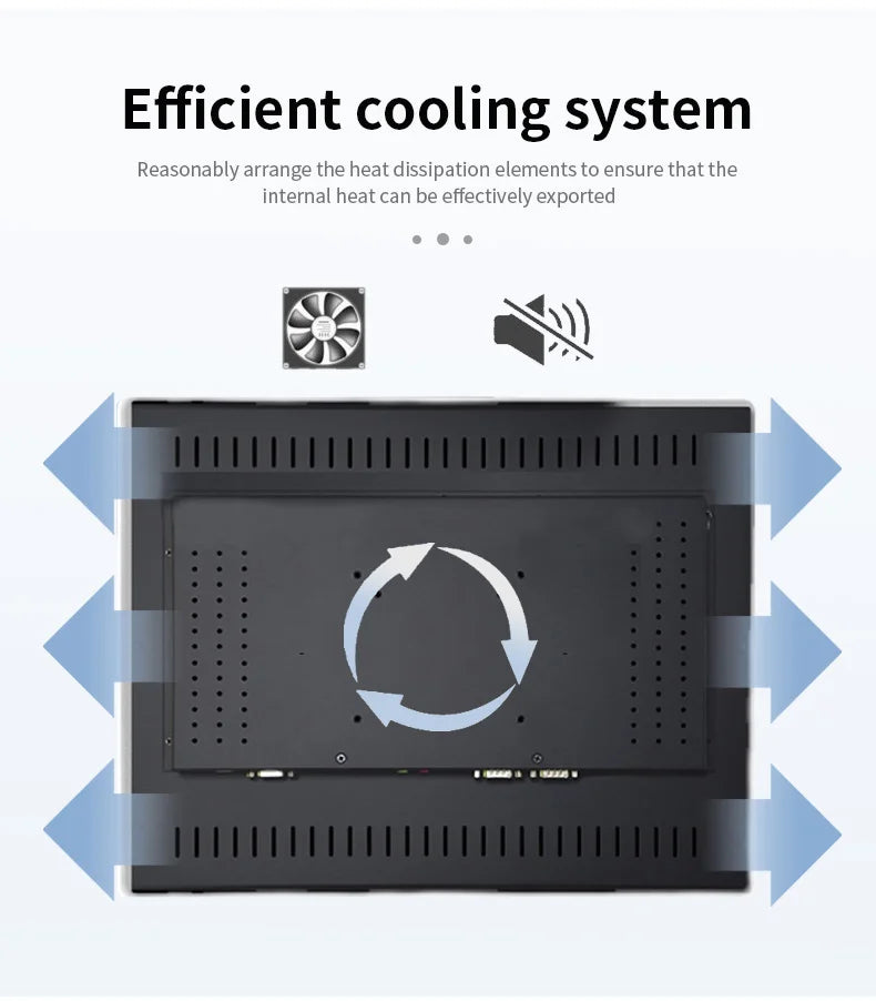 Touch Screen Fanless Built in WiFi PC