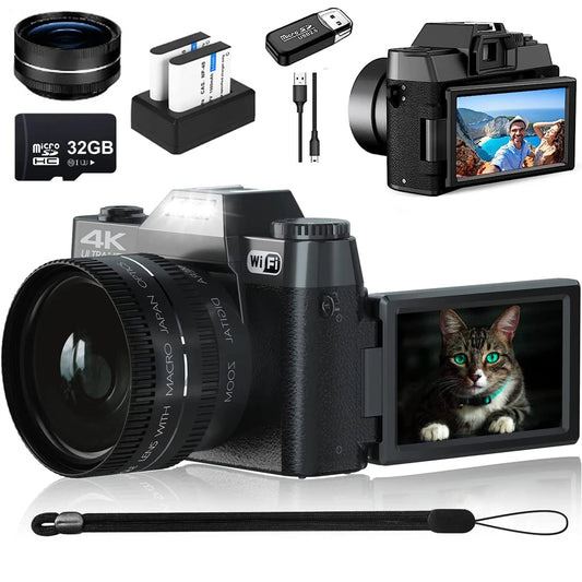 48MP Digital Camera Video Recorder 16X Zoom