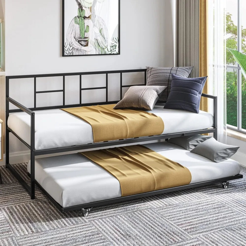 Twin Daybed with Pull Out Trundle