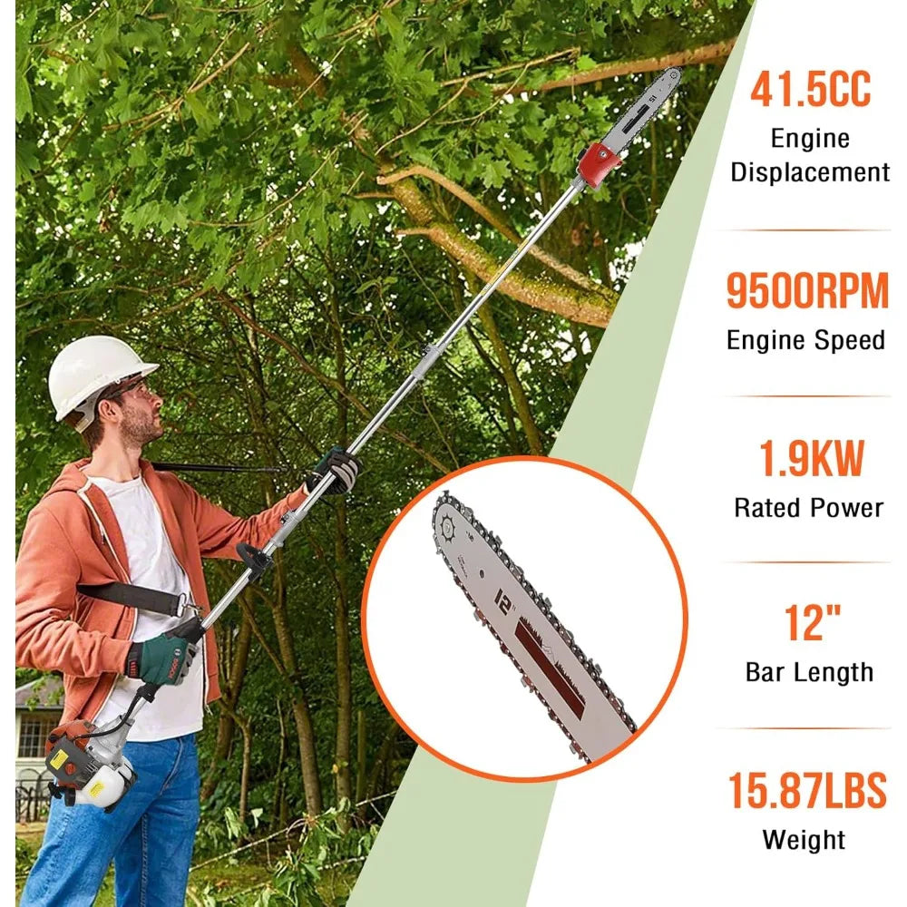 Gas Powered Hedge Trimmer Multi Functional  Tool