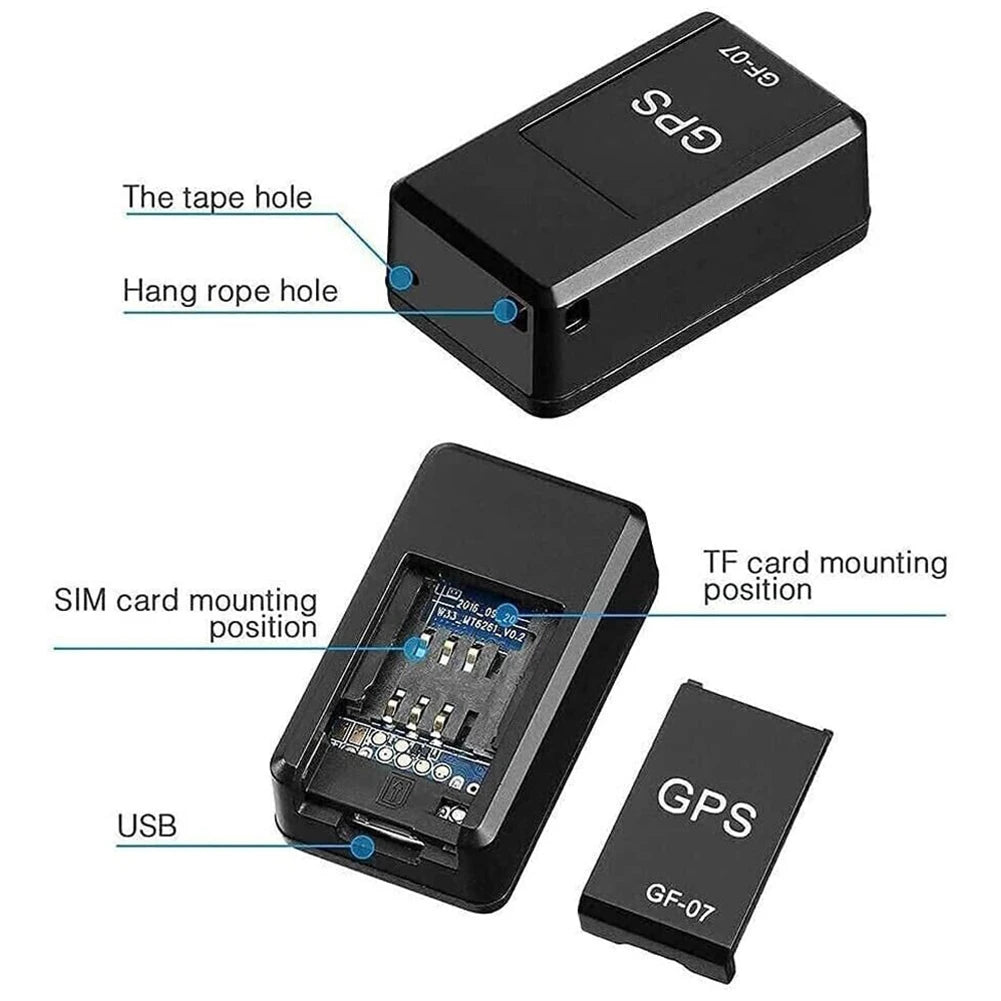 Mini Real Time GPS Tracker Cat Tracker Key Locator