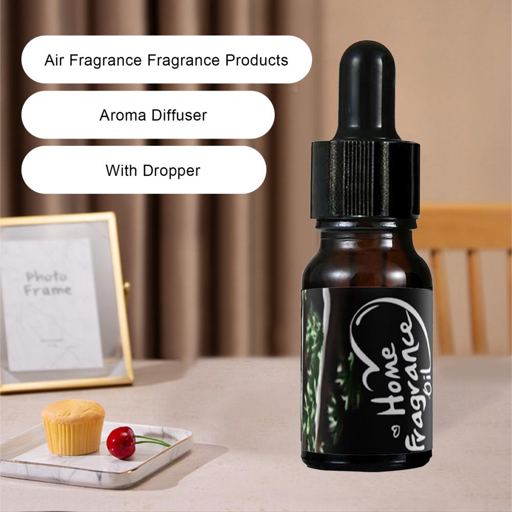 10ml Aromatherapy Essential Oil with Dropper Natural Plant Lavender Rose Lemon Diffuser Aroma Oil Home Interior Supplies