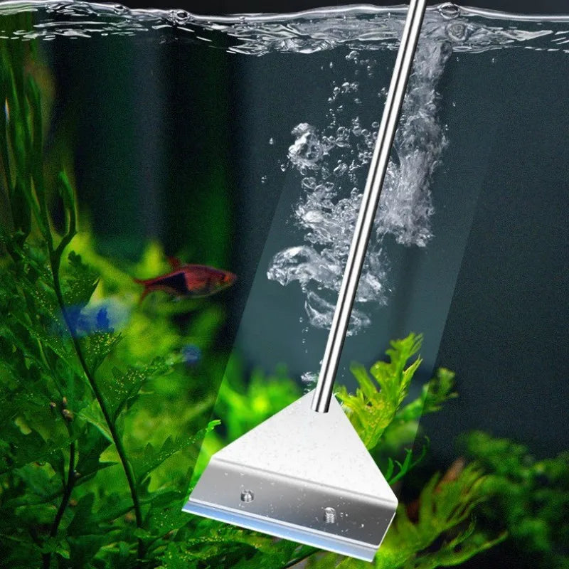 Fish Tank Cleaning Tool Flat Sand Algae Removal