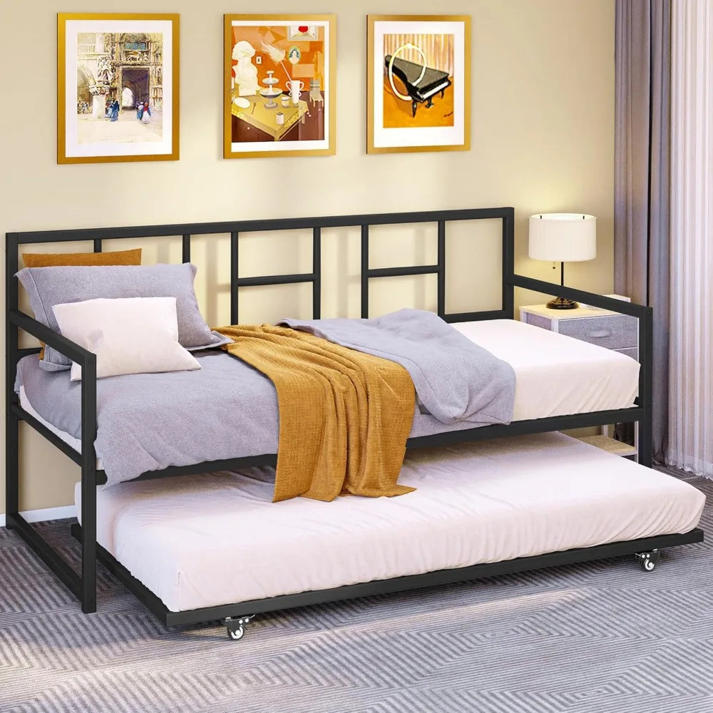 Twin Daybed with Pull Out Trundle