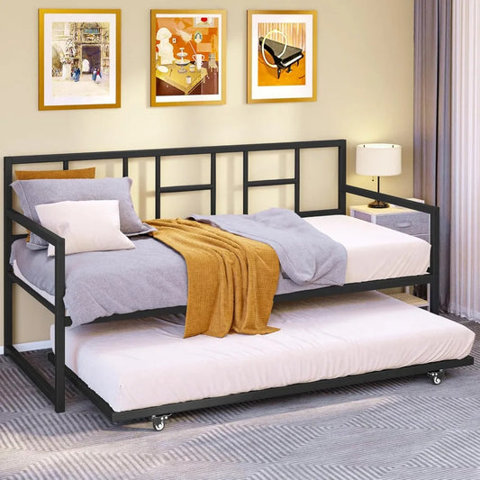 Twin Daybed with Pull Out Trundle