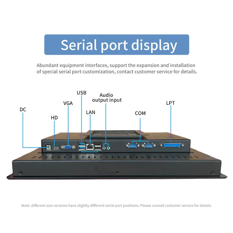 Touch Screen Fanless Built in WiFi PC