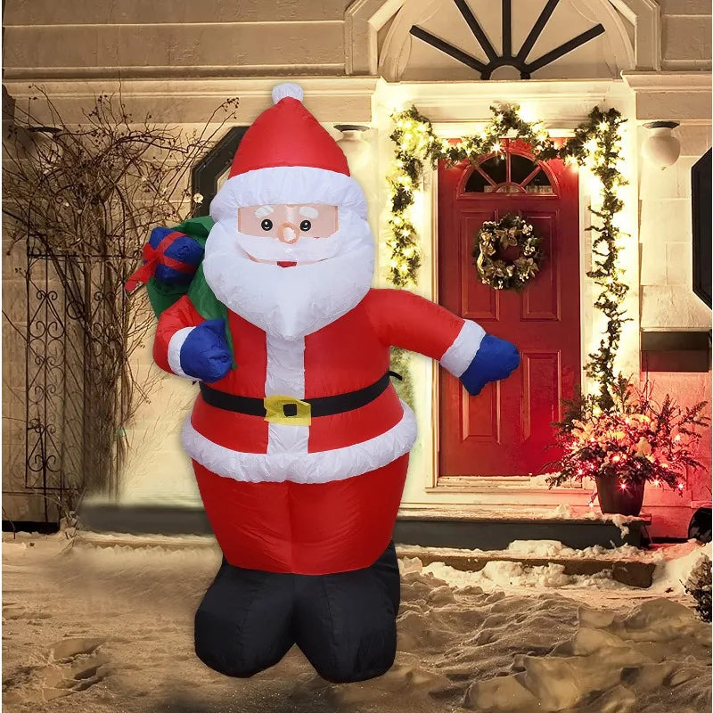 Christmas Inflatable Santa Claus Outdoor Decorations