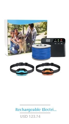 Indoor/Outdoor Wireless Pet Electric Gate Training Collar Pet