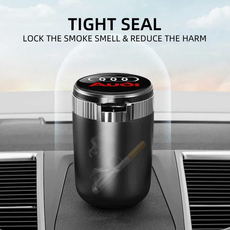 Portable LED Smoke Car Ashtray