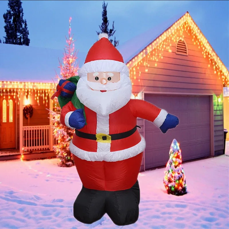 Christmas Inflatable Santa Claus Outdoor Decorations