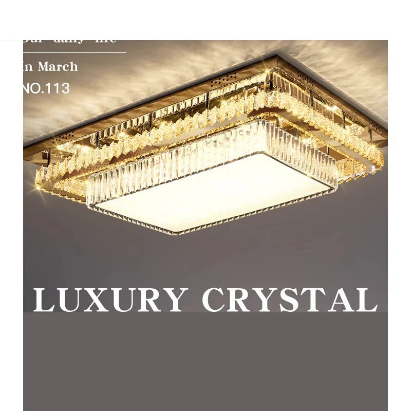 Modern Crystal Led Chandelier