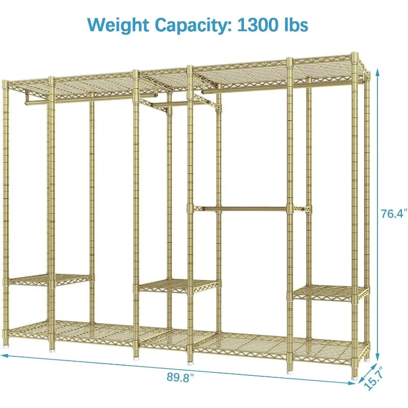 Extra Large Portable  Wardrobe Closet,