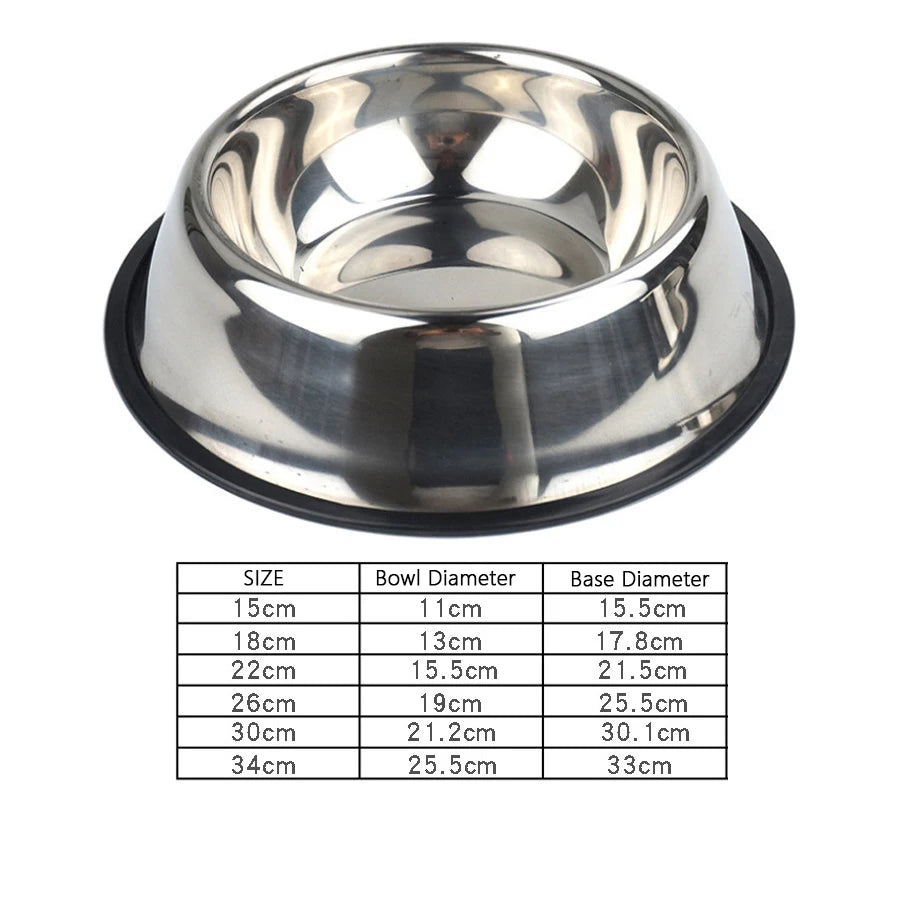 Stainless Steel Pet Bowl