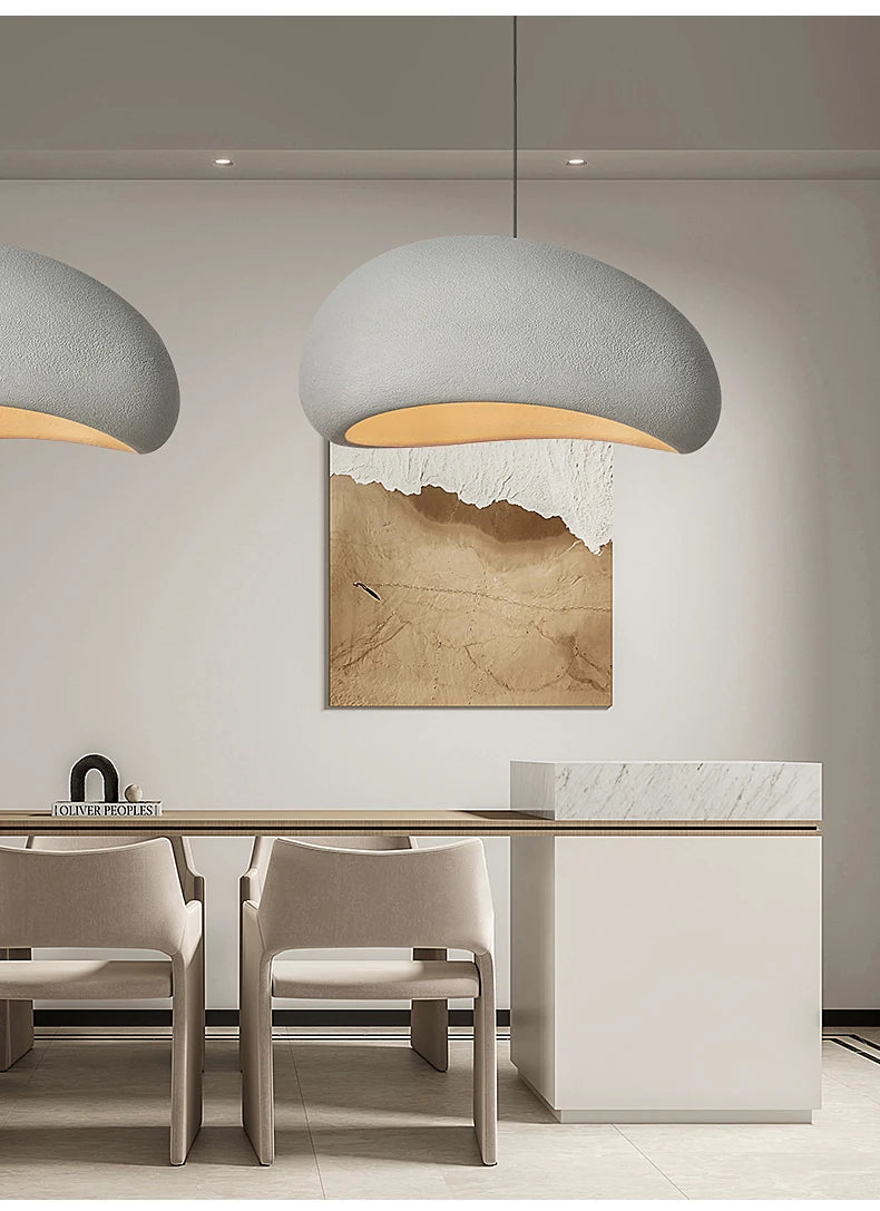 Modern Wabi-Sabi HDPE Led Pendant Light