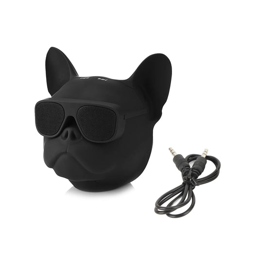 Bluetooth Speaker Dog Shaped Stereo Subwoofer Loudspeaker With Radio Function