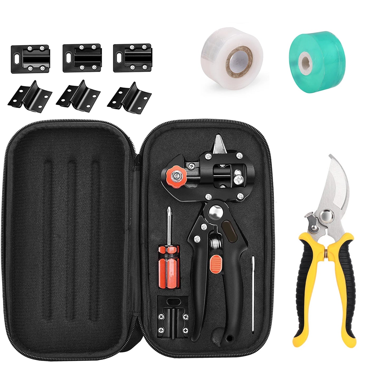 Professional Grafting Pruner Kit, Fruit Tree Cutting Shears