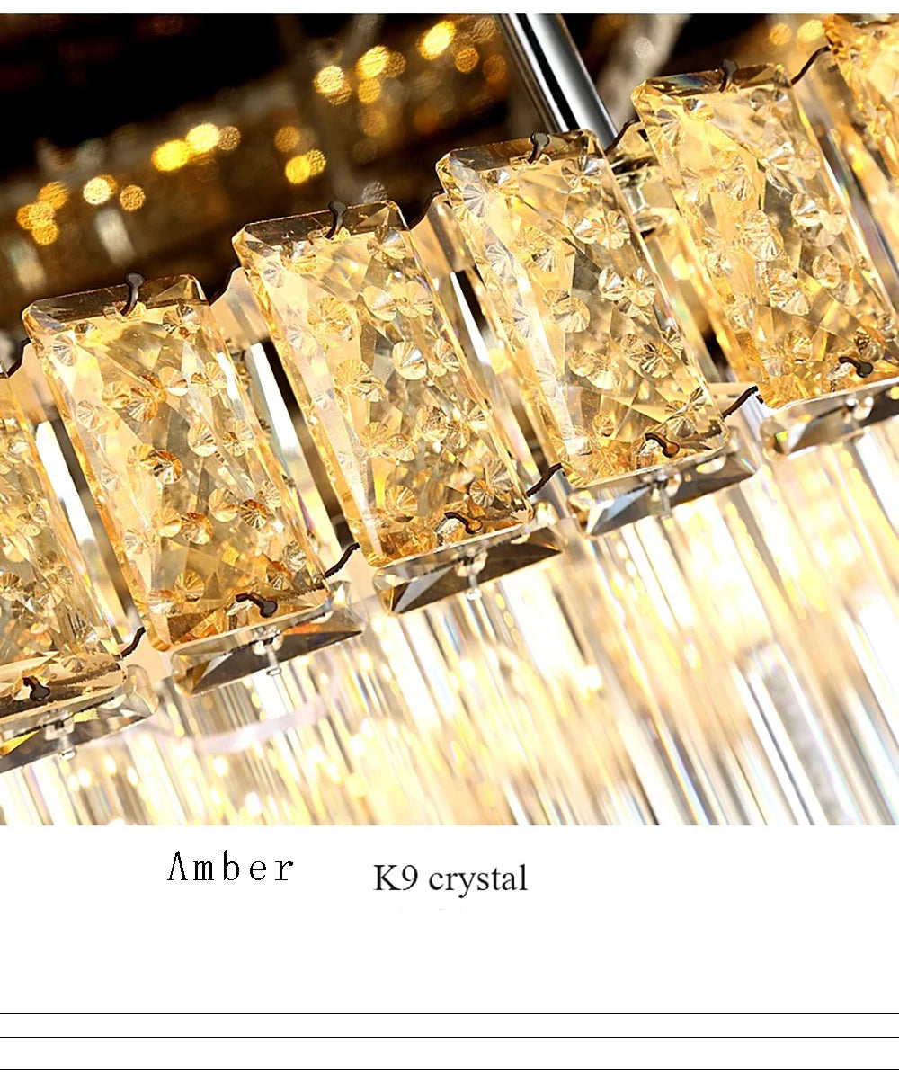 Modern Crystal Led Chandelier