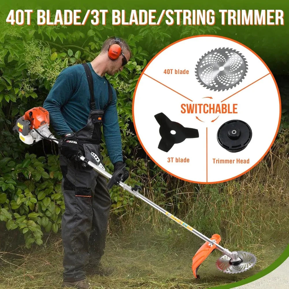 Gas Powered Hedge Trimmer Multi Functional  Tool