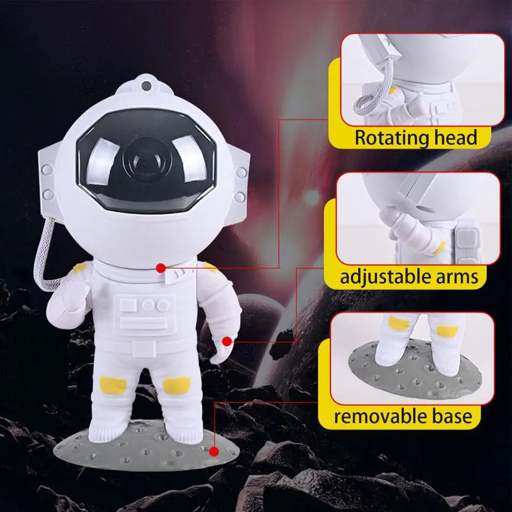 Adjustable Star Galaxies Projector LED Astronaut Projectors Lamp