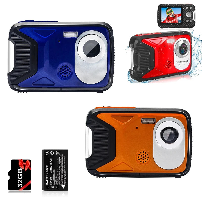 Waterproof Digital Camera Point and Shoot