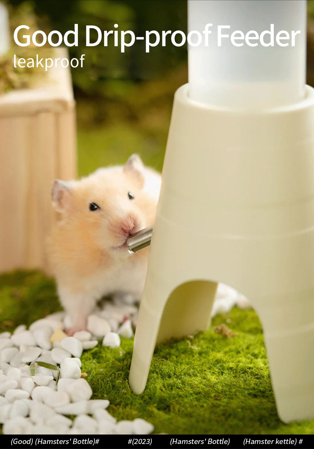 Automatic Hamster Water Dispenser Water Feeder Drinking Water Bottle Leak-proof Feeding Kettle Pet Supplies Hamster Accesorios