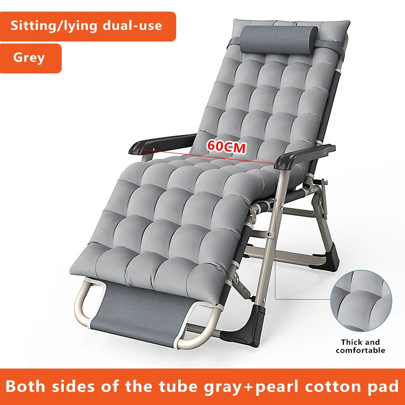 Adjustable height  ultra light folding recliner