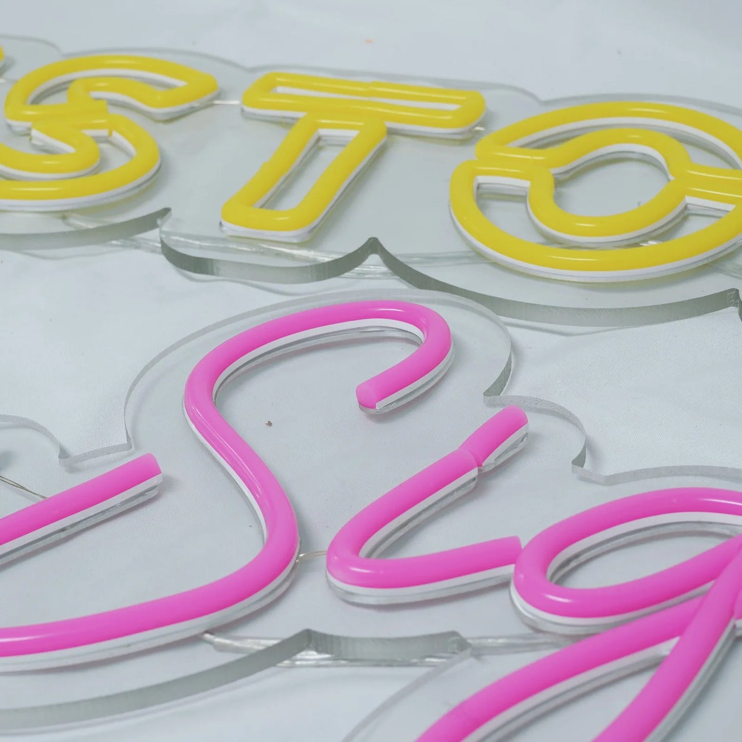 Custom Neon LED Sign Personalised Wall Light