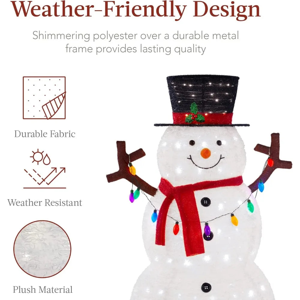 Pop-Up Snowman Outdoor Christmas Decoration