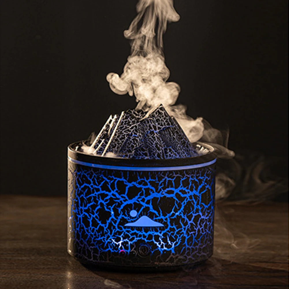 Volcano Fire Flame Aroma Diffuser Essential Oil