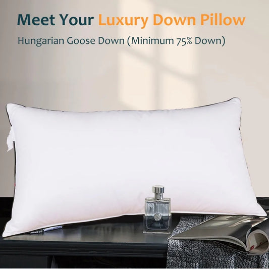 Hungarian Goose Down King Size Pillow