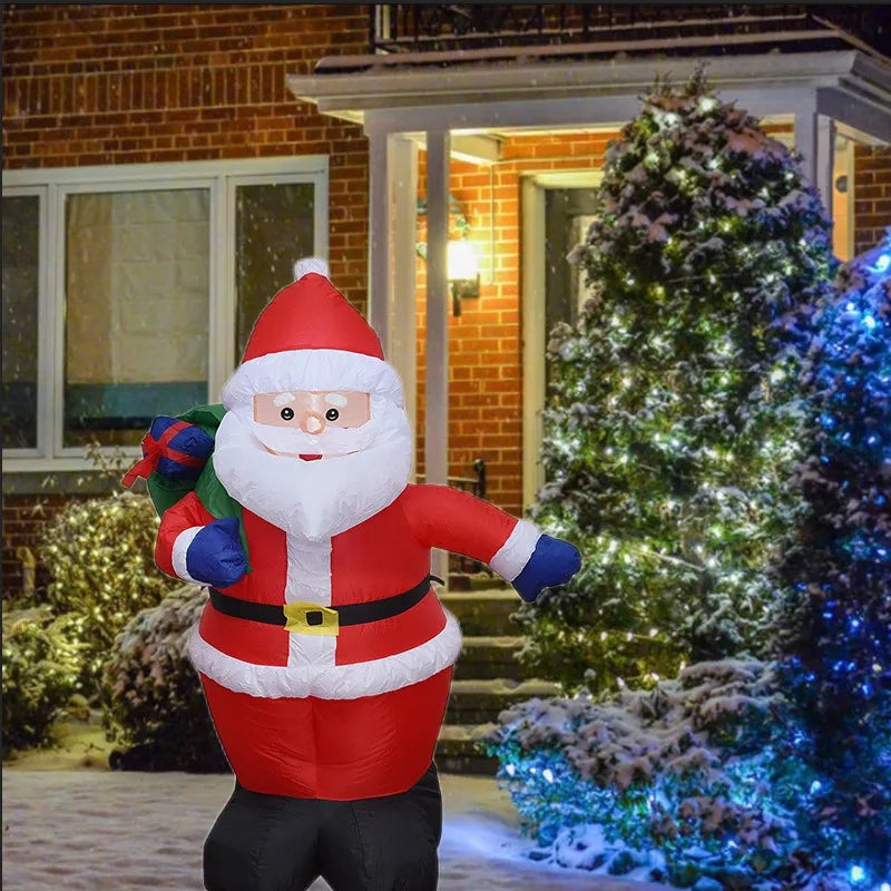 Christmas Inflatable Santa Claus Outdoor Decorations