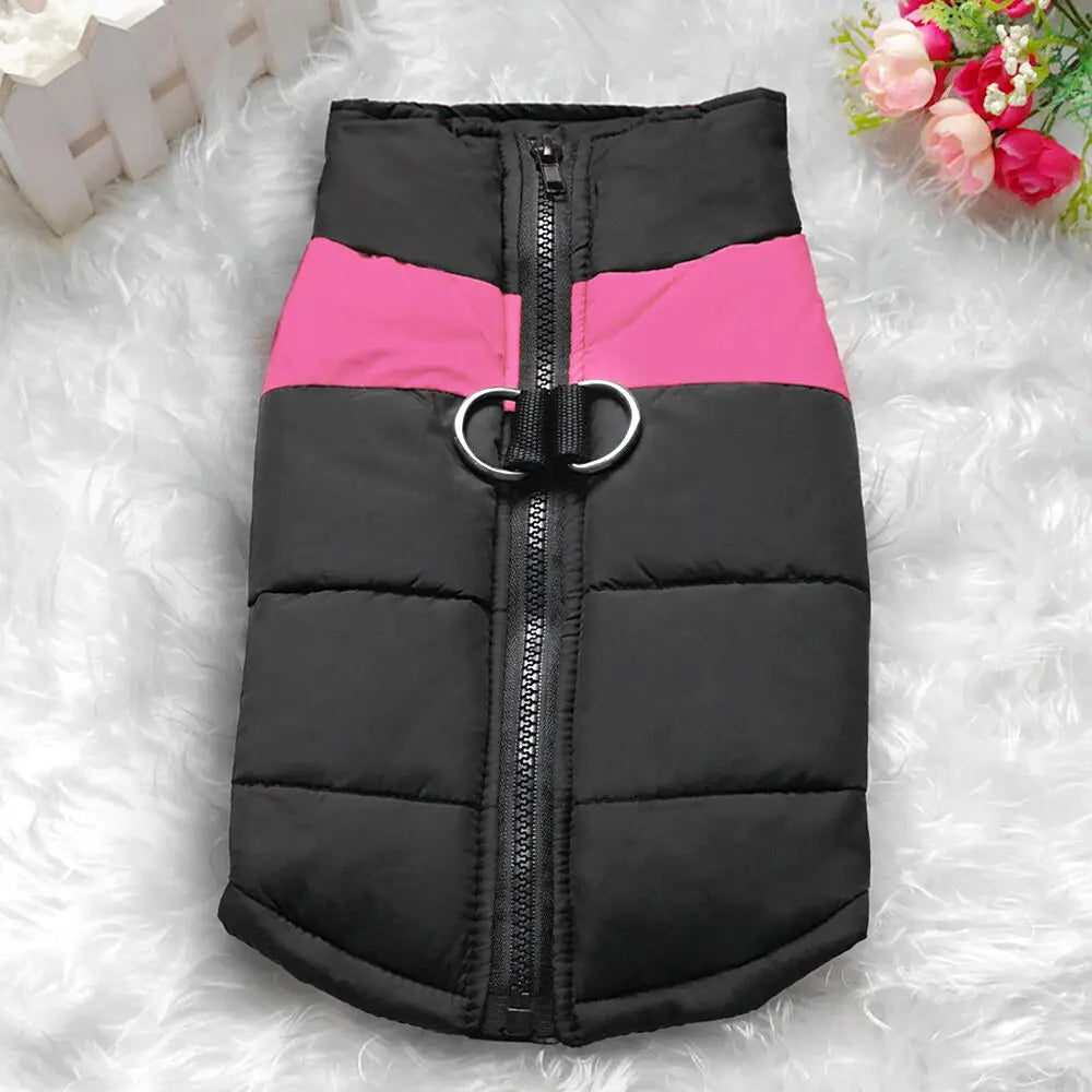 Waterproof Dog Coats Winter Warm Clothes Thick Padded Warm Pet Coats Padded Dog Jackets for Puppy Small Medium Large Dogs