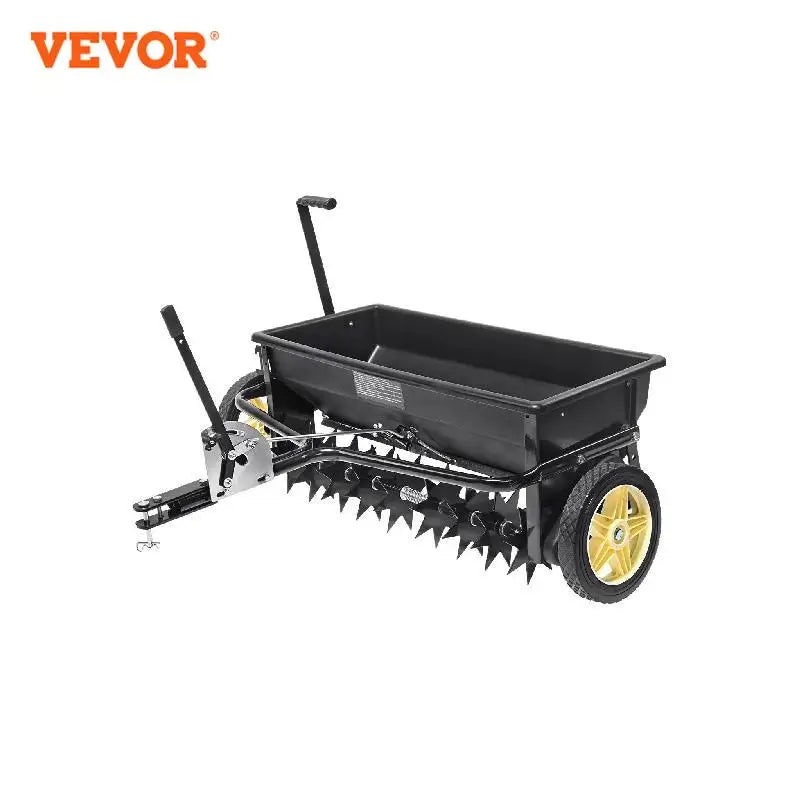 100 LB 10inch Wheels Steel Spike Aerator For Residential Farm Tough Terrain