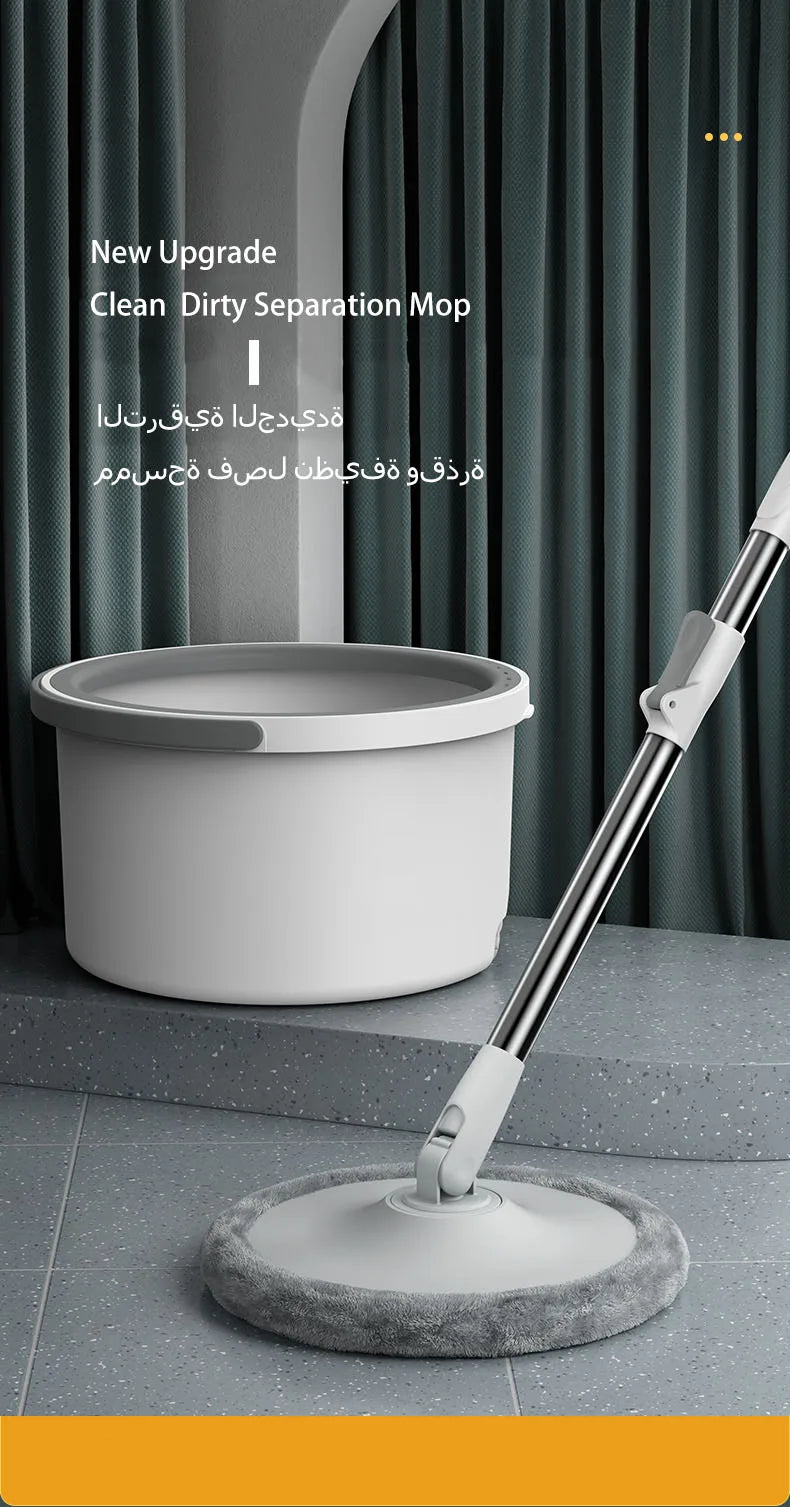 Rotary Mop Cleaning Tool Sewage Separation Mop with Bucket