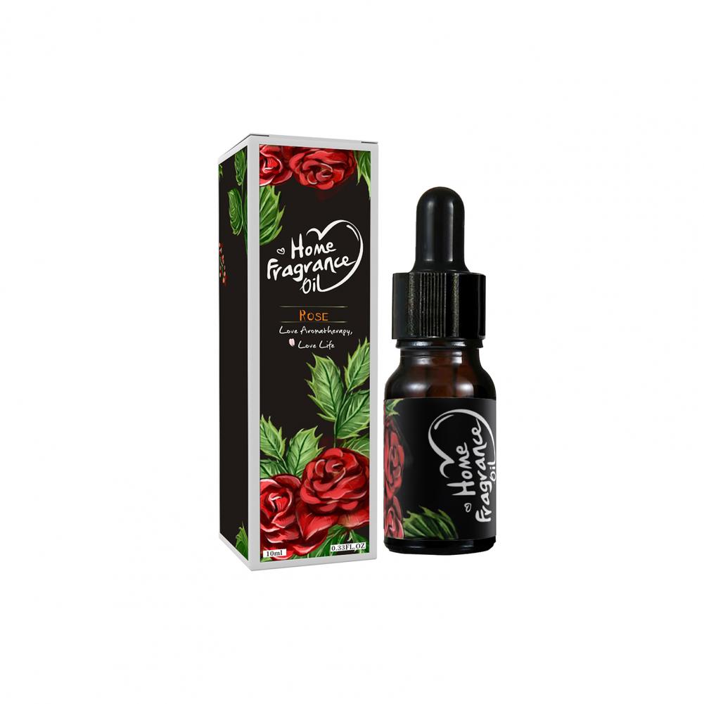 10ml Aromatherapy Essential Oil with Dropper Natural Plant Lavender Rose Lemon Diffuser Aroma Oil Home Interior Supplies