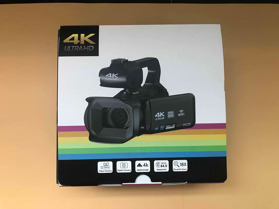 Digital Camera 4K Wifi Full HD Touch Screen Video