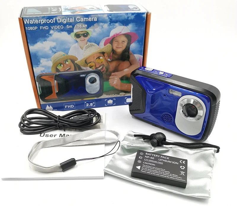 Waterproof Digital Camera Point and Shoot