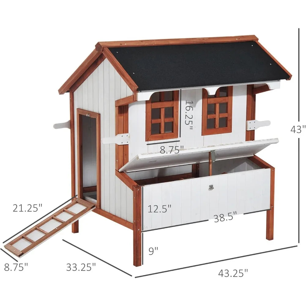 Chicken Coop Wooden, Rabbit Hutch