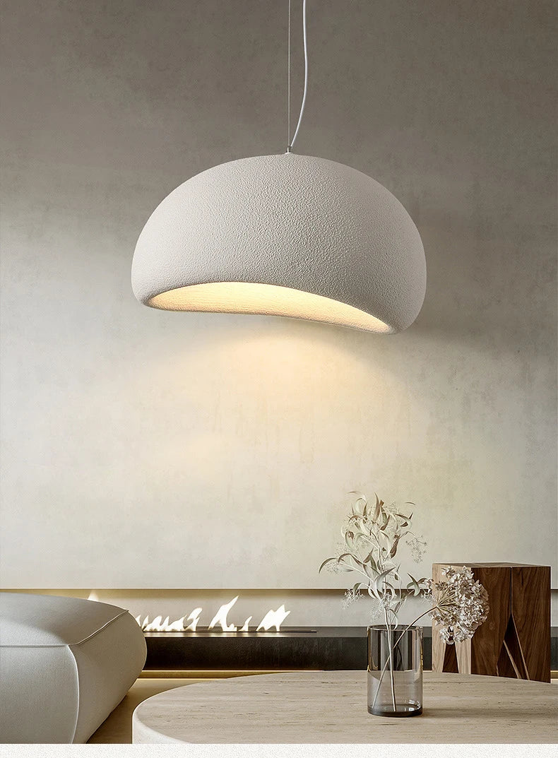 Modern Wabi-Sabi HDPE Led Pendant Light