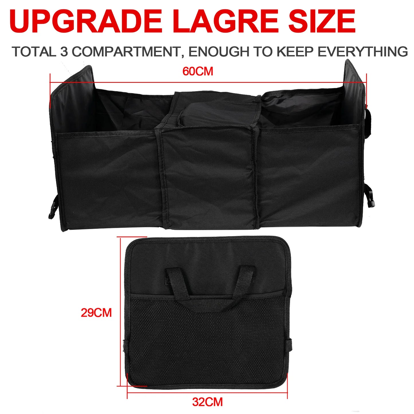 Collapsible Multi-Compartment  Universal Storage