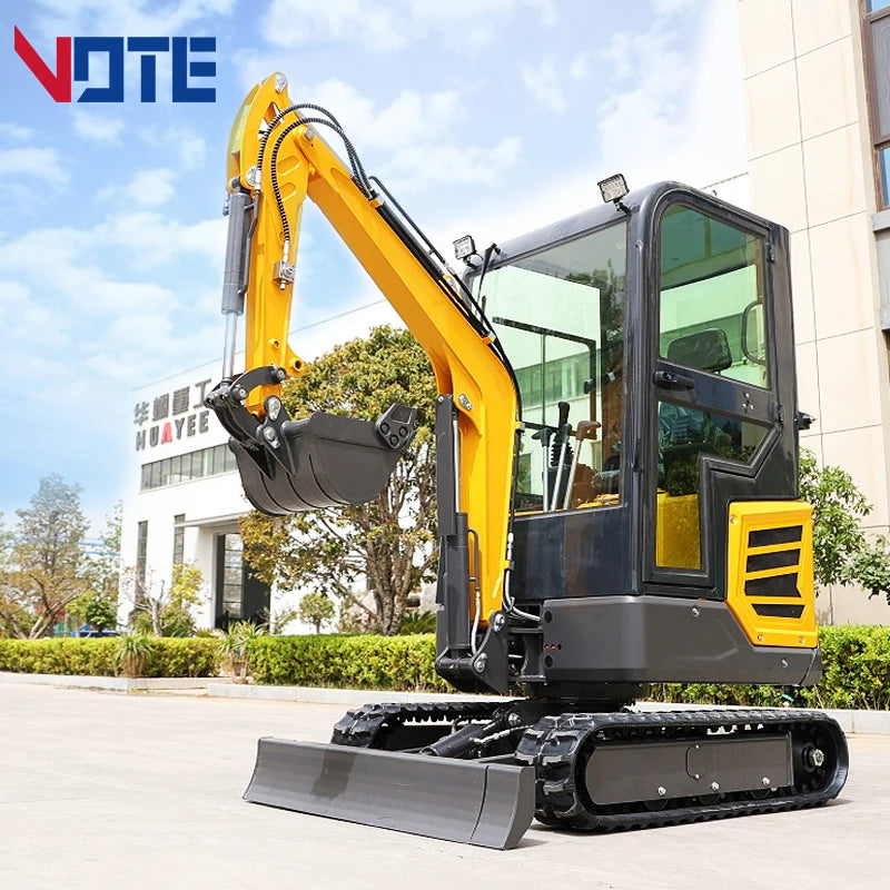 VOTE VTW-18 Mini Crawler Hydraulic 1.8 Ton Excavator Mini Digger